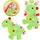 Toi-Toys LITTLE STARS Dino Schmusetuch 0 cm Grün