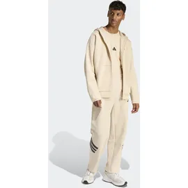 adidas Future Icons SMALL Logo Kapuzensweatshirt Herren beige XXXL