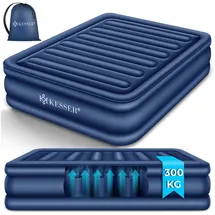 Kesser KESSER® Aufblasbare Matratze Luftbett mit eingebauter elektrischer Pumpe integrierte erhöhte aufblasbare Matratze für Übernachtungsgäste mit Aufbewahrungstasche