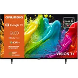 Grundig 43 VOE 84 Q Fernseher 43 Zoll (108 cm) QLED TV, VPI 1800, Google TV, 4K UHD, Dolby Vision, HDR10+, Motion Picture Improvement, Chromecast Built-in, Bluetooth, Smart TV, Schwarz