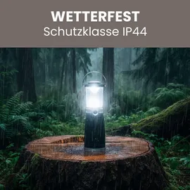 EAXUS Dynamo Camping Laterne mit Kurbel