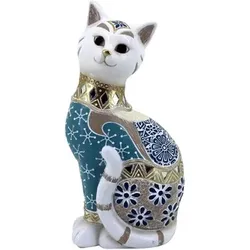 Signes Grimalt  Statuetten und Figuren Abbildung Katze  in Blau, Einheitsgrösse