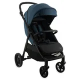 MOMI CLARA Kinderwagen in Blau geräumig für Kinder bis 22 kg, verstellbar
