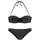JETTE Bügel-Bandeau-Bikini Damen Schwarz 34 Cup B
