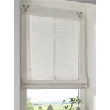 Kutti Raffrollo HEINE HOME Gr. 2, beige Taupe B:60cm H:140cm, Raffrollos