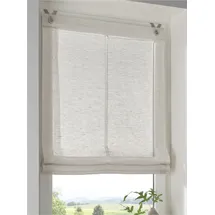 Kutti Raffrollo HEINE HOME Gr. 2, beige Taupe B:60cm H:140cm, Raffrollos