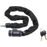 Vevor Kombinations-Fahrradkettenschloss 88 cm schwarz Hochsicherheits-Fahrradzubehör