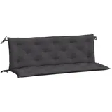 vidaXL Gartenbank-Auflagen Oxford-Gewebe Anthrazit 150 x 50 x 7 cm 2 St.