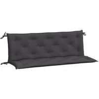 vidaXL Gartenbank-Auflagen Oxford-Gewebe Anthrazit 150 x 50 x 7 cm 2 St.