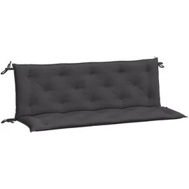 vidaXL Gartenbank-Auflagen Oxford-Gewebe Anthrazit 150 x 50 x 7 cm 2 St.