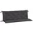 vidaXL Gartenbank-Auflagen Oxford-Gewebe Anthrazit 150 x 50 x 7 cm 2 St.