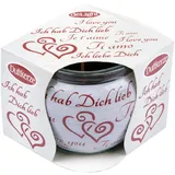 HS Candle Duftkerze 22 Std. rot