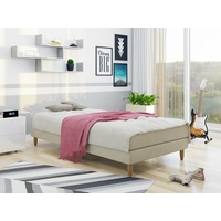 Boxspringbett Odenos I mit Matratze Einzelbett Bett für Modern Schlafzimmer