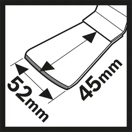 Bosch Professional ATZ52SFC SL Schaber ATZ 52 SFC flexibel 10er-Pack (2608664488)