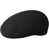 Kangol Herren Bermuda 504 Schirmmütze, Schwarz-Schwarz, L - L