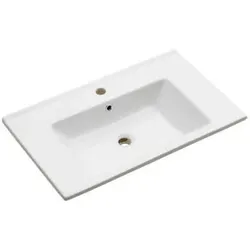 XORA Keramikwaschtisch FILO - B/H/T ca. 75,00x2,00x45,00