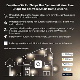 Philips Hue White Ambiance Fair Deckenleuchte weiß