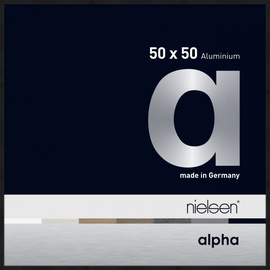 Nielsen Alpha, 1655250 50x50cm schwarz matt