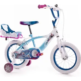 HUFFY Kinderfahrrad, 14 Zoll Frozen blau)