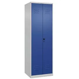 Californian Products CP Putzmittelschrank Classic Plus 080100-00 S10003 enzianblau, lichtgrau 4 Fachböden 60,0 x 50,0 x 185,0 cm, aufgebaut, 1 St.