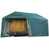 ShelterLogic Weidezelt Zeltgarage Grün 610x380x260 cm