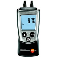 TESTO AG 0560 0510 510 handliches Differenzdruck-Messgerät, inklusive Schutzkappe, Kalibrier-Protokoll und Batterien