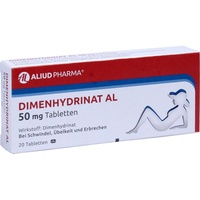 Aliud Dimenhydrinat AL 50 mg Tabletten 20 St