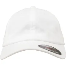 Flexfit Cotton Twill Dad Cap weiß L/XL