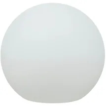 Licht-Erlebnisse Kugelleuchte Solar Ø 50 cm 600 lm inkl. Fernbedienung weiß