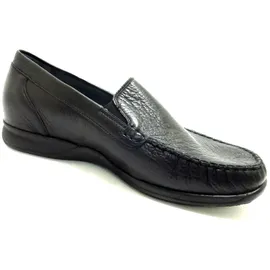 WALDLÄUFER Komfort Slipper Herko Herren, 353637343432 Schwarz 42 EU - Schwarz