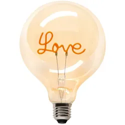 LED-Leuchtmittel Filament Love sompex gold, 17.6 cm