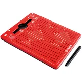 HaPe Magnetische Zeichentafel - Rote Mini-Zeichentafel für Kinder