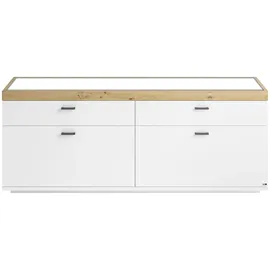 Set One by Musterring TV-Lowboard Lancaster Dekor Weiß