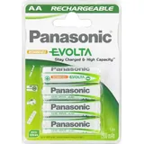 Panasonic Rechargeable (4 Stk., AA 1900 mAh), Batterien + Akkus