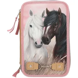 Depesche 3-Fach Federtasche Miss Melody DUSTY ROSE dusty rose