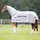 Bucas Fliegenregendecke Buzz-off Rain & Neck 155 cm Silber/Blau
