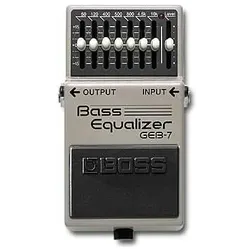 Boss GEB-7 Bass Equalizer Pedal - Effektgerät E-Bass