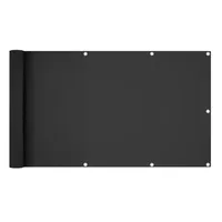 Estexo Balkonverkleidung 75 x 600 cm anthrazit PVC