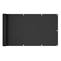 Estexo Balkonverkleidung 75 x 600 cm anthrazit PVC