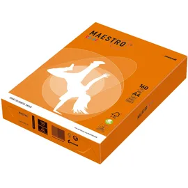 Mondi BUSINESS PAPER 160g MAESTRO COLOR Kopierpapier A4 250Bl orange 9417-OR43A16S