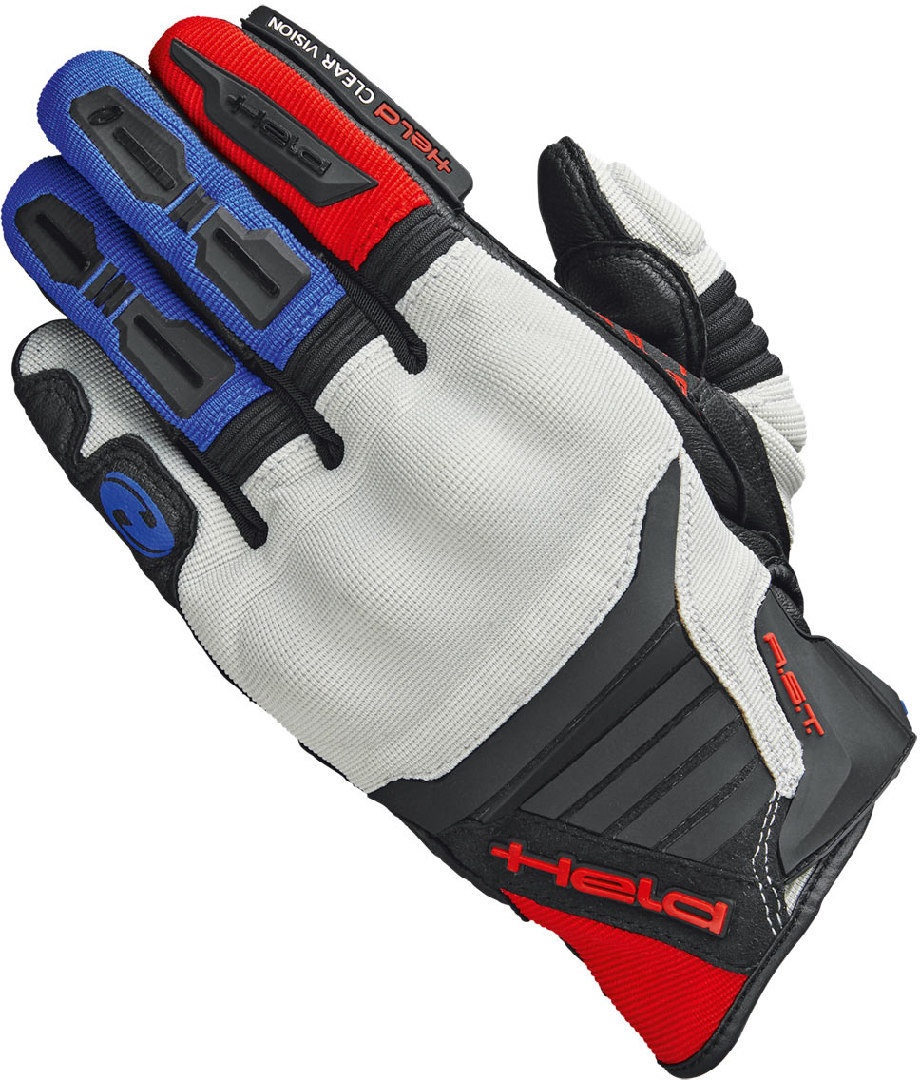 Held Hamada Motorcross handschoenen, rood-blauw, S Voorman