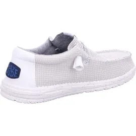 HEYDUDE Wally Sport Mesh Herren Weiß 40