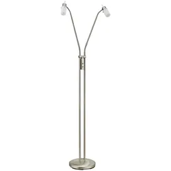 Stehlampe Standlampe Stehleuchte Spots flexibel LED Wohnzimmerlampe H 161 cm