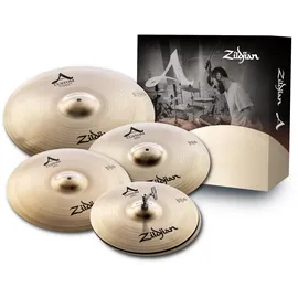Zildjian A Custom Series Cymbal Box Set - 14" Hi-Hats, 16"/18" Crash, 20" Medium Ride