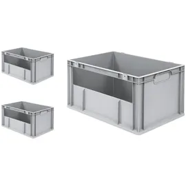 Proregal Eurobox NextGen Insight 32 x 40 x 60 cm 3-tlg. transparent