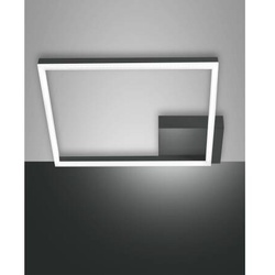 Deckenleuchte Rahmenleuchte Fabas Luce Bard quadrat 39W LED 3510lm dimmbar schwarz EEK E [A-G]