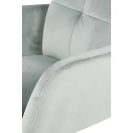 HELA Tische Armlehnstuhl Samtvelour mint 2er Set