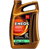 ENEOS Motoröl 5W30 “HYPER-S” 4L - Motorenöl für Auto - Vollsynthetisch Motor Öl - Weniger Kraftstoffverbrauch - Motorschutz
