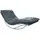 W.Schillig Relaxliege daily dreams Leder 75 x 85 x 169 cm Blau mit Kissen