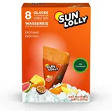 SPECIALS Sun Lolly Wassereis zum Selbsteinfrieren mit exotischem Geschmack 8er